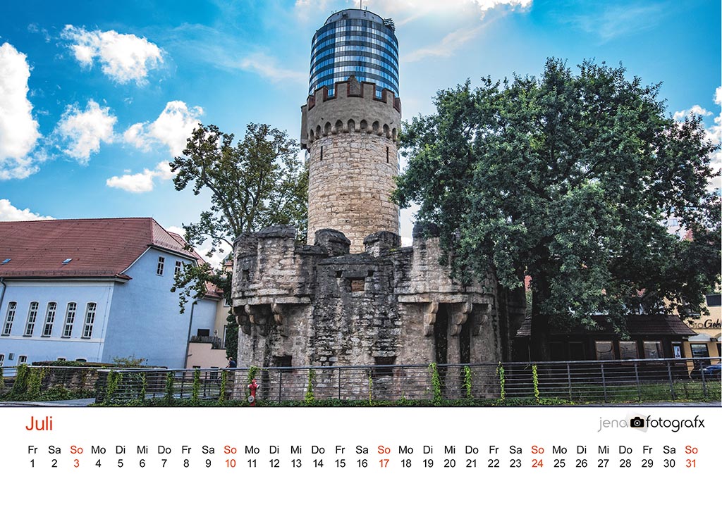 Fotokalender Jena 2022 - Jenaer SIchtweisen