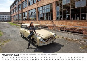 Wartburgkalender 2022 - Exklusiv und sexy limitierte Auflage