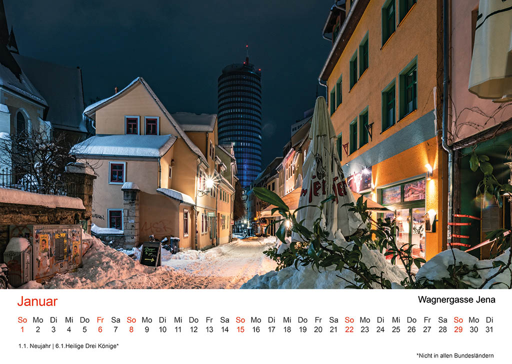 Januar – Wagnergasse im Winter