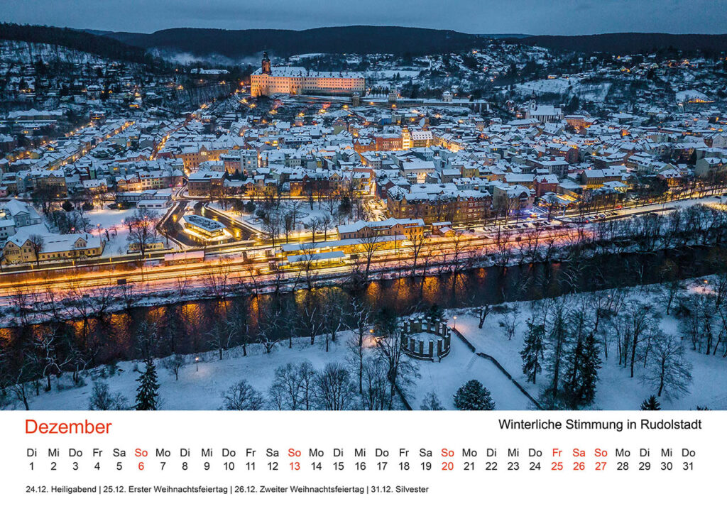 Dezember – Winterliche Stimmung in Rudolstadt