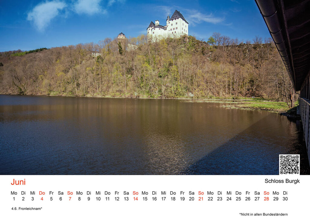 Juni: Schloss Burgk – Barockes Flair im Thüringer Schiefergebirge