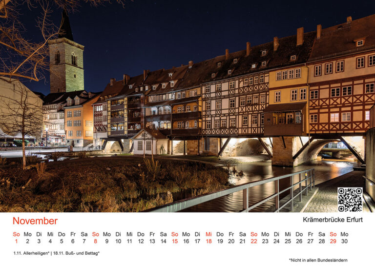 November: Erfurt – Kulturhauptstadt mit Charme