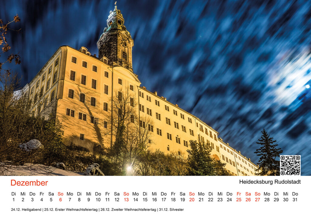 Dezember: Heidecksburg Rudolstadt – Festlicher Jahresausklang
